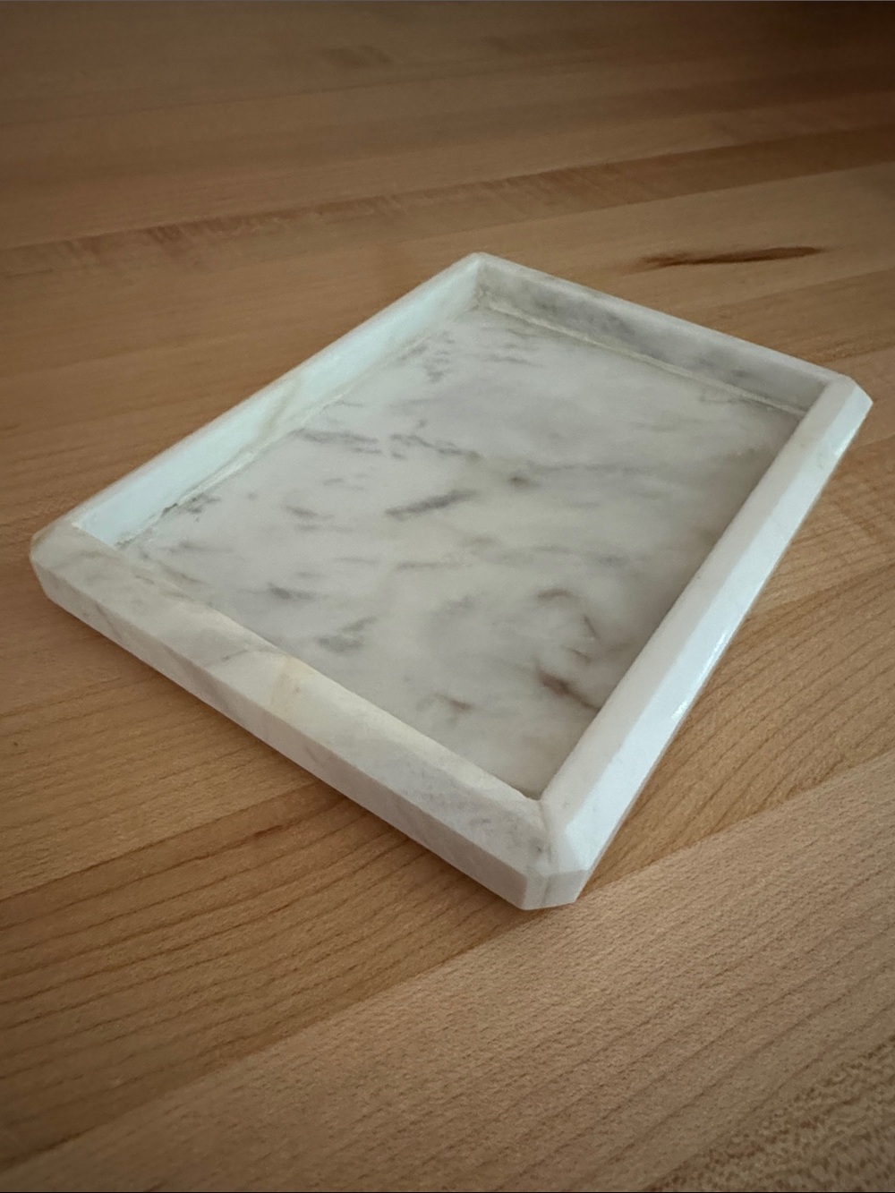 Waterworks Studio White Marble Soap Dish